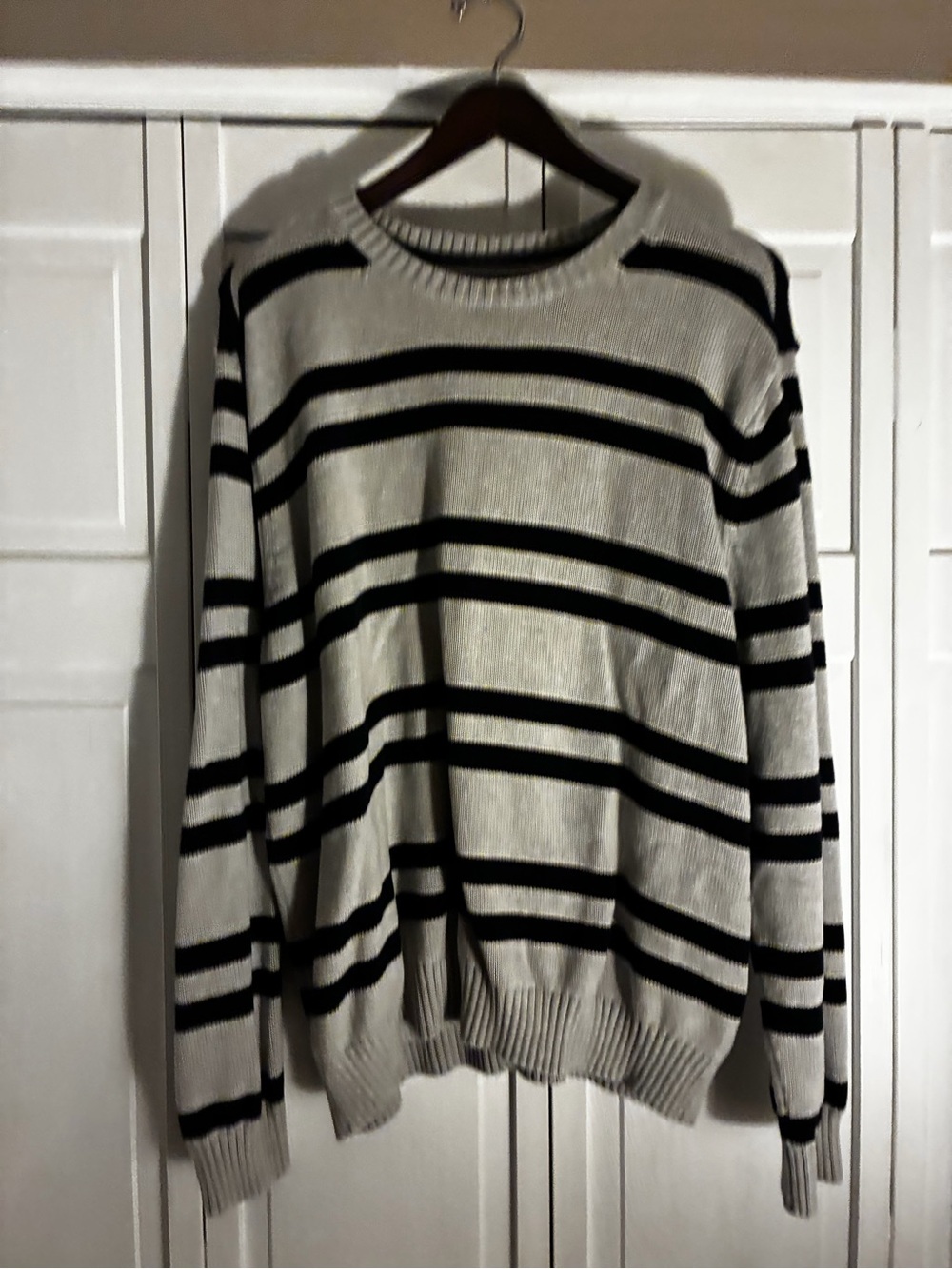 100% cotton vintage oversized sweater